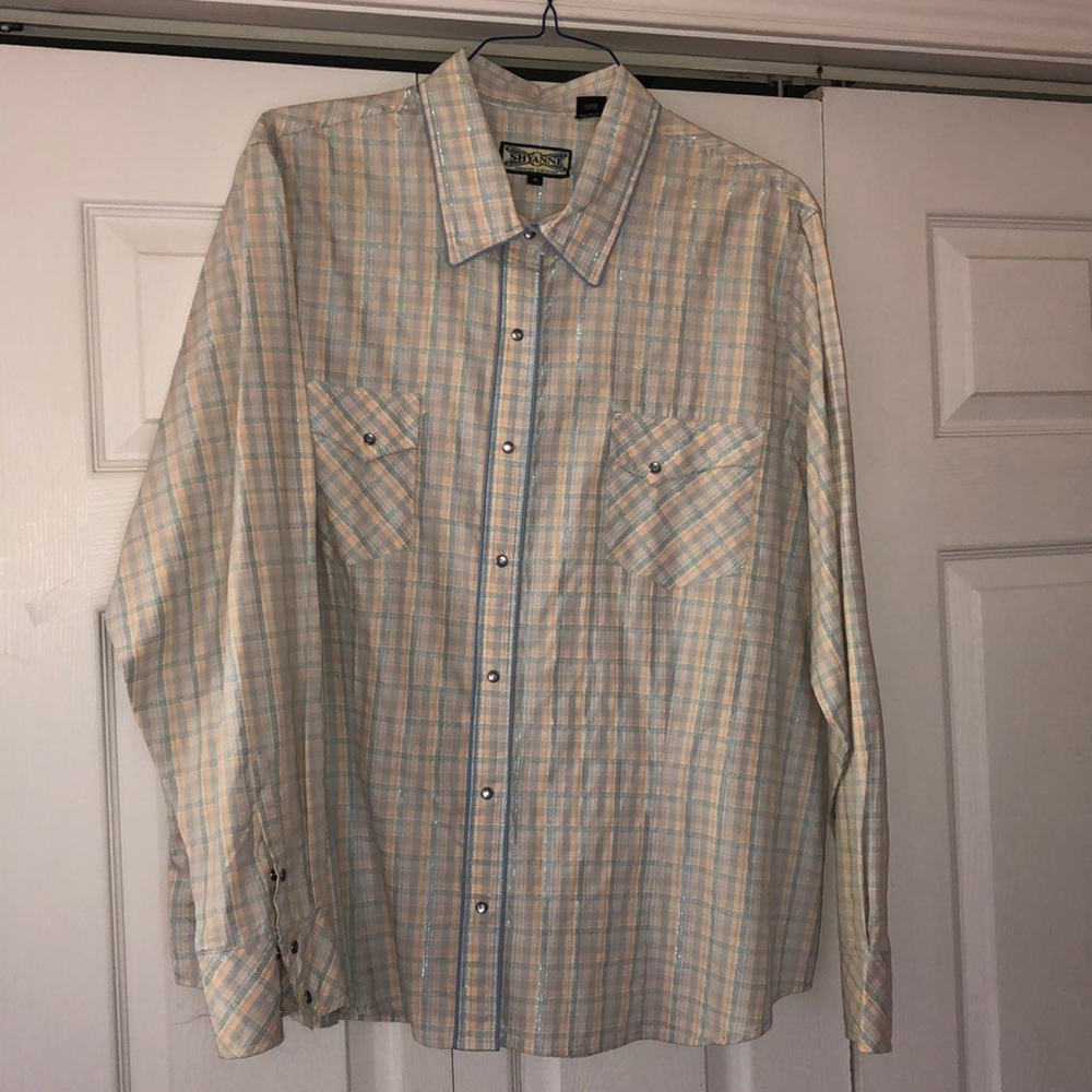 ShyAnne Long Sleeve Western Shirt